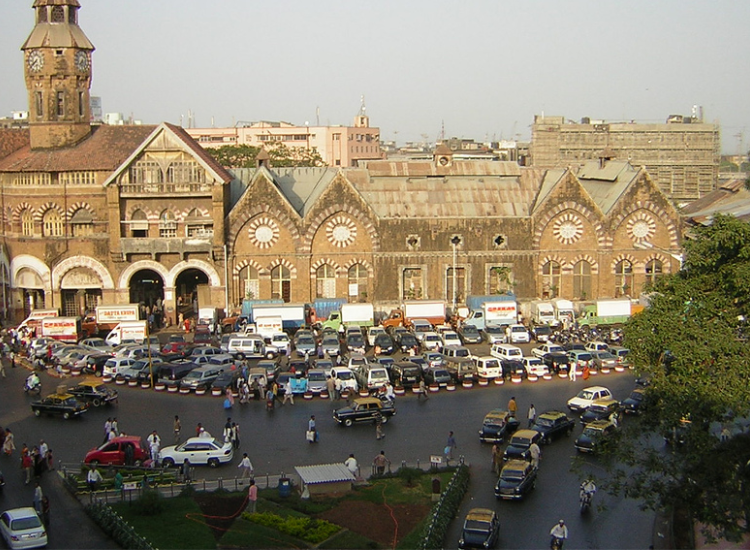 khu chợ tại Ấn Độ